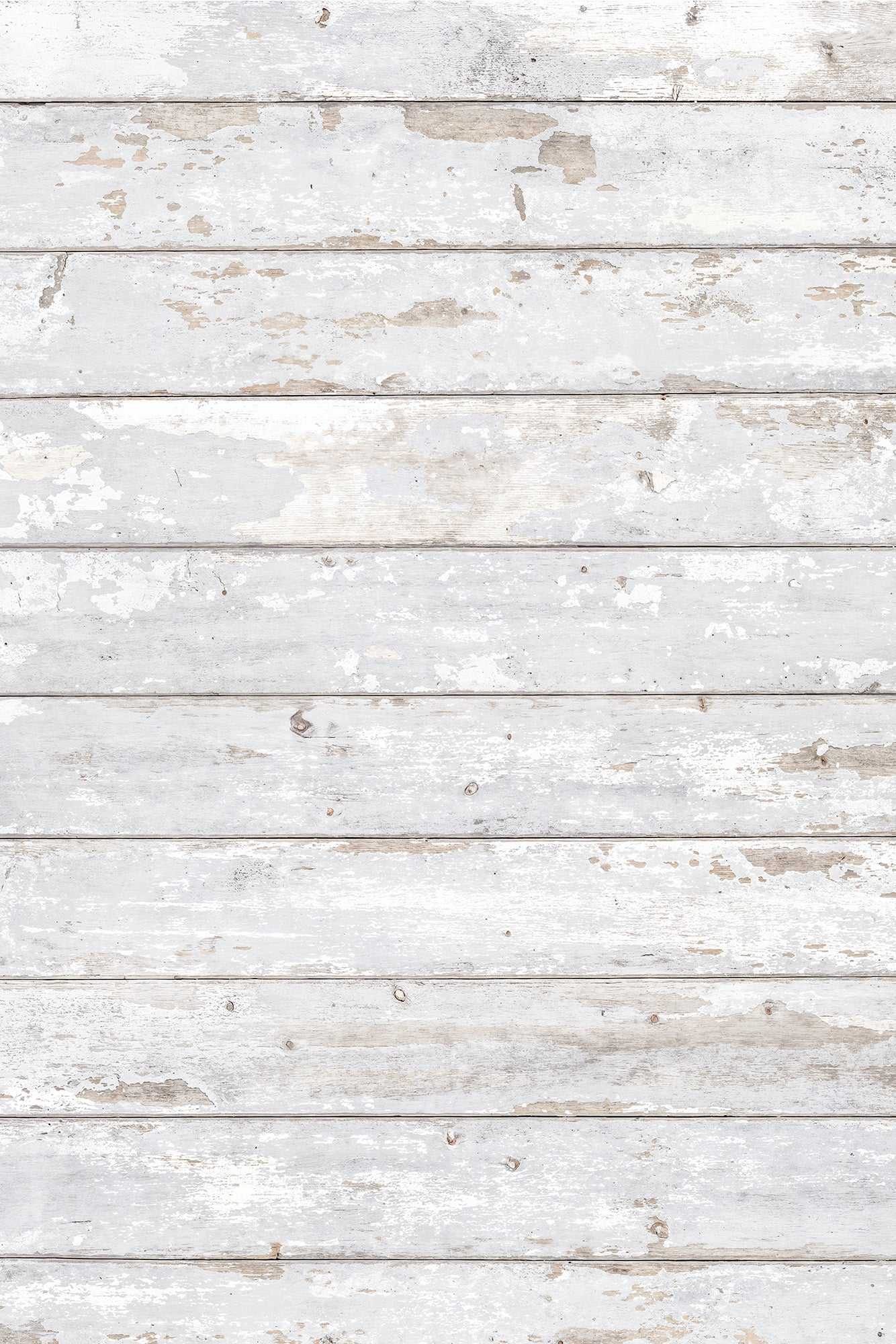 Antique White Boards with distressed white wood texture for rustic photography backdrop.
