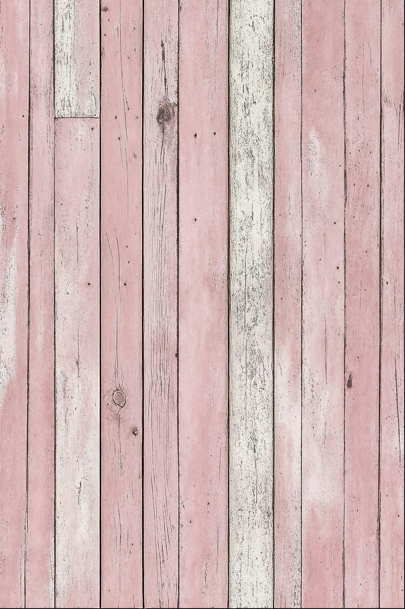 Pretty in Pink Planks backdrop with vintage wooden texture and soft pink tones.