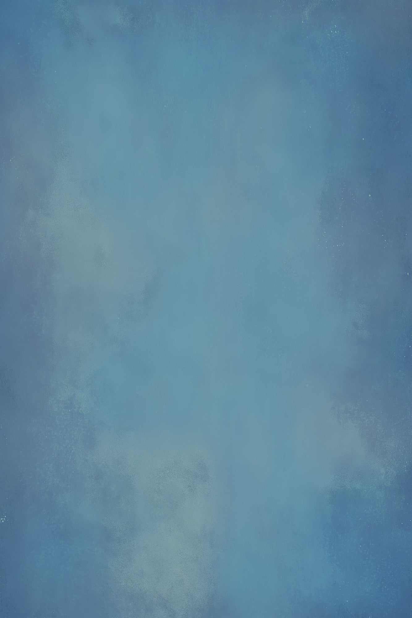 Muted blue texture with grunge overlay, evoking a serene, oceanic atmosphere.