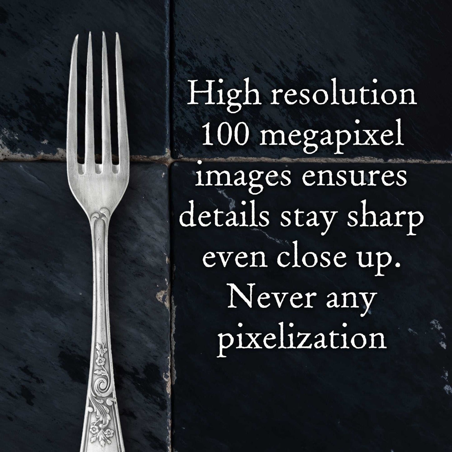 Black Mamba backdrop with sleek slate tile pattern, perfect for sophisticated photography.