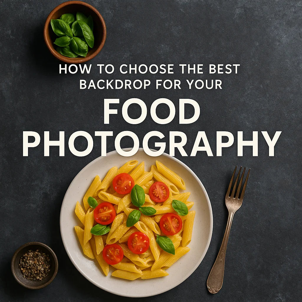 How to Choose the Best Backdrop for Your Food Photography