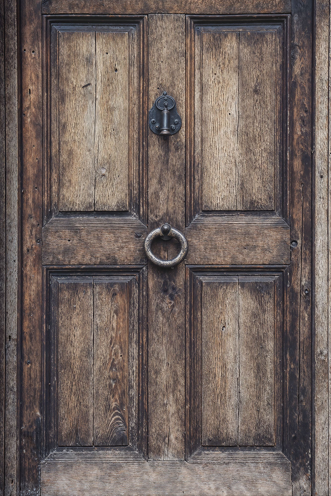 Aged Oak Door